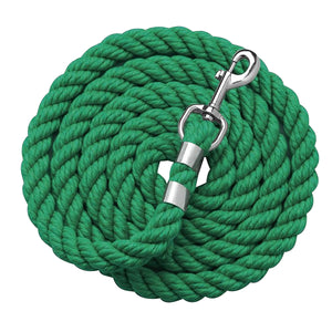 Perri's Solid Color Cotton Lead Rope