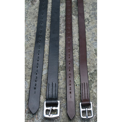 KL Select Half Hole Stirrup Leathers