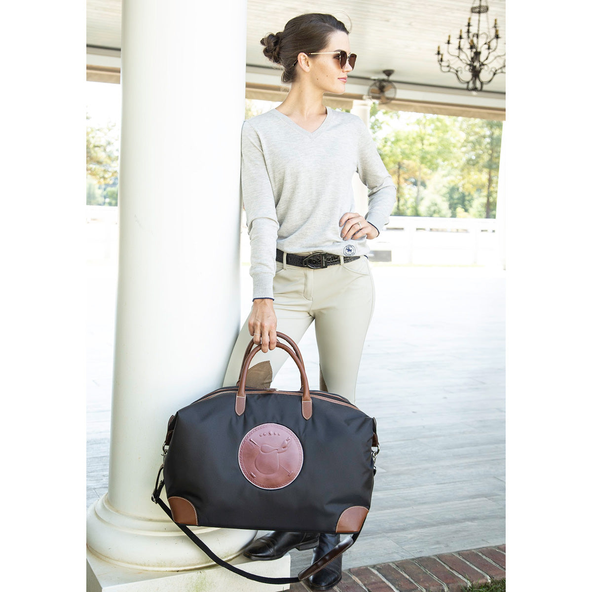 Tweed overnight bag cheap